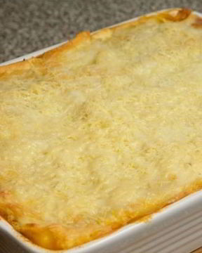 Лазанья с фаршем из готовых листов