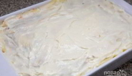 лазанья с фаршем из готовых листов