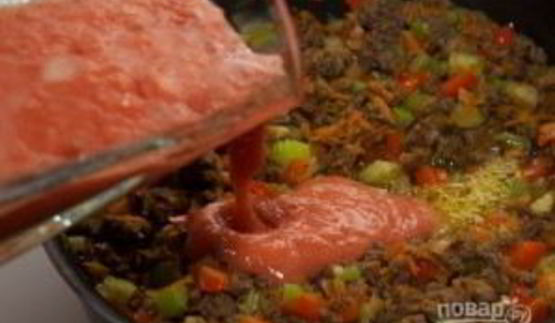 лазанья с фаршем из готовых листов