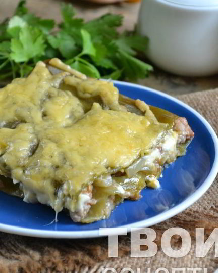 Рецепт лазаний с фаршем в духовке