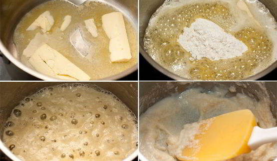 лазанья с грибами