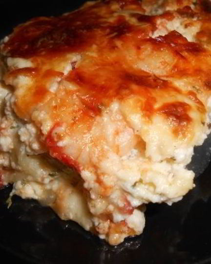 Рецепт лазаний с креветками