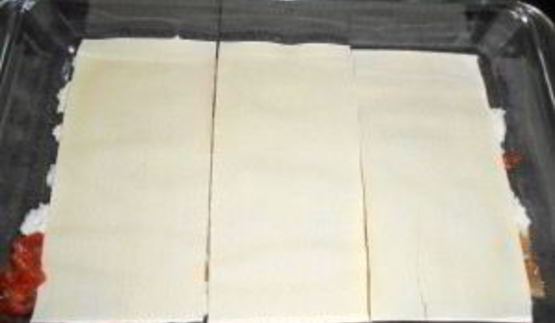 лазанья с креветками