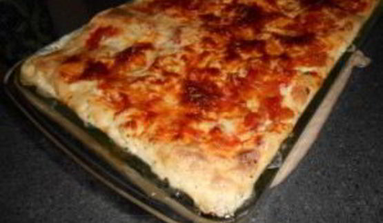 лазанья с креветками