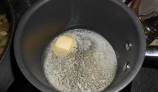 лазанья с креветками