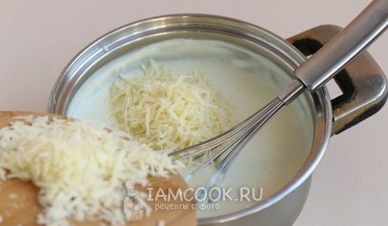 лазанья с куриным фаршем