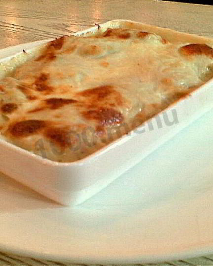 Рецепт лазаний с куриным филе и грибами