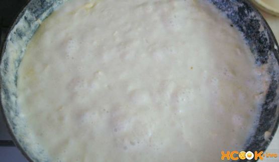 лазанья с курицей и шампиньонами