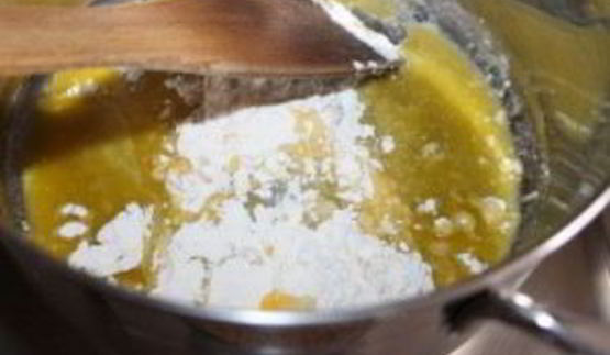 лазанья с лососем