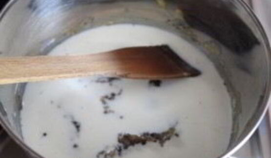 лазанья с лососем