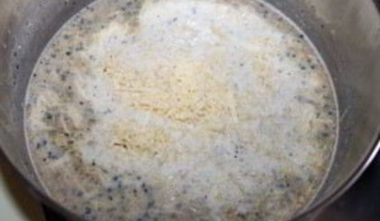 лазанья с лососем