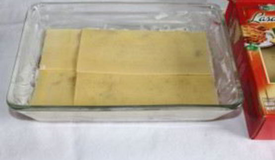 лазанья с лососем