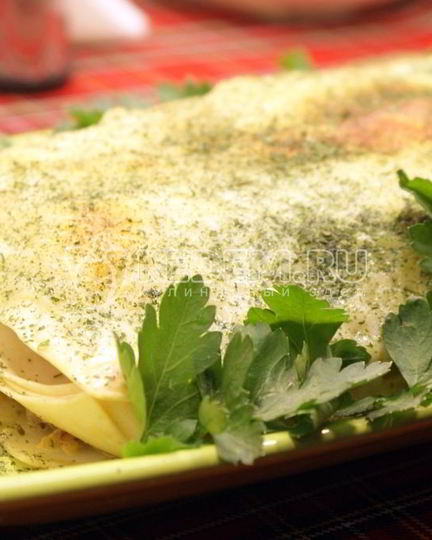 Рецепт лазаний с минтаем