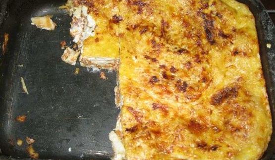 лазанья с мясным фаршем