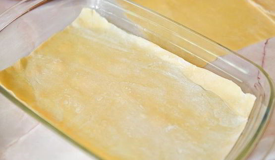 лазанья с мясом и грибами