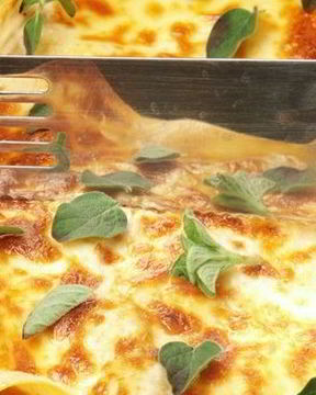 Лазанья с мясом и овощами