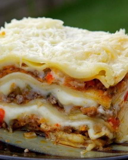 Рецепт лазаний с мясом