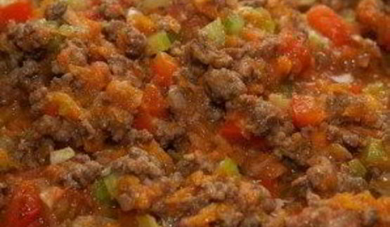 лазанья с мясом