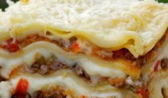 лазанья с мясом