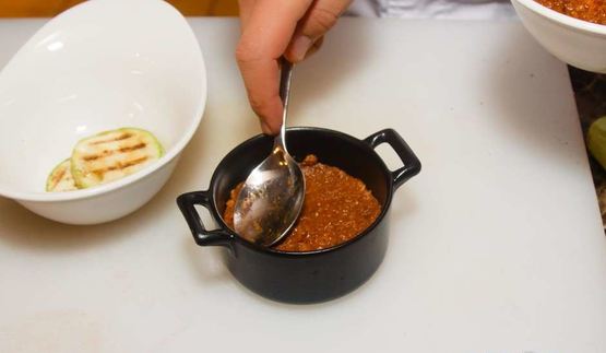 лазанья с овощами и фаршем