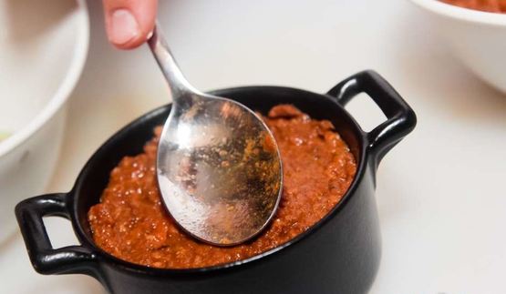 лазанья с овощами и фаршем