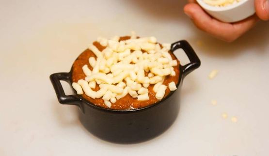 лазанья с овощами и фаршем