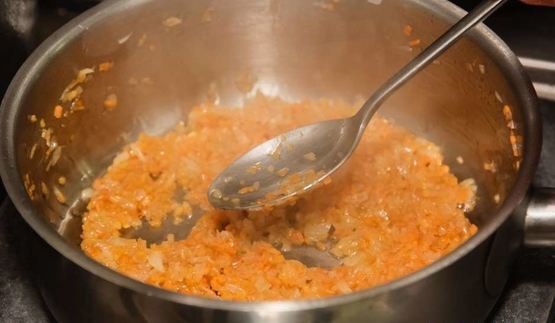 лазанья с овощами и фаршем