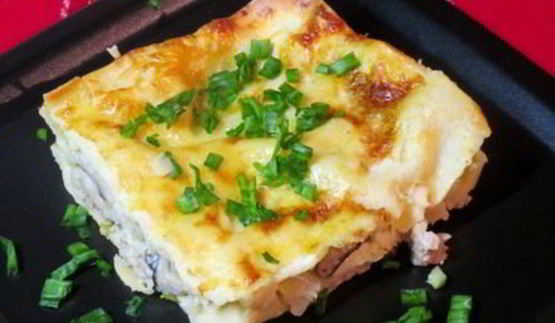 лазанья с овощами