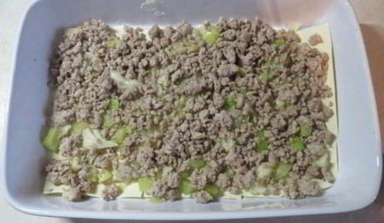 лазанья с овощами