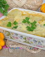 Лазанья с патиссонами