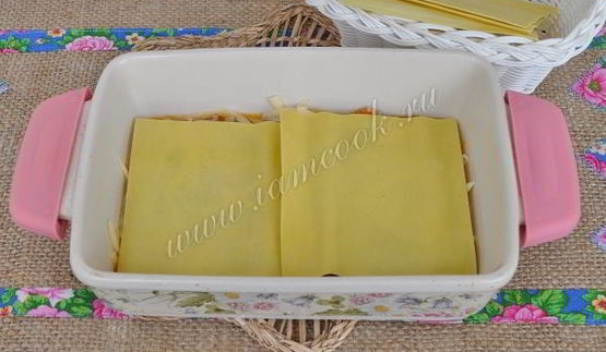 лазанья с патиссонами