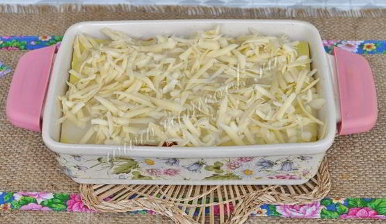 лазанья с патиссонами