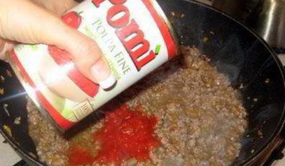 лазанья с рагу