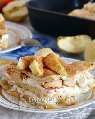 Лазанья с творогом