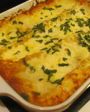 Лазанья с тыквой