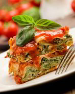 Лазанья со шпинатом и рикоттой