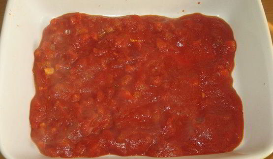 монастырская лазанья из хлеба