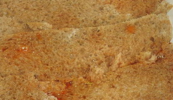 монастырская лазанья из хлеба