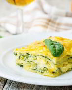 Овощная лазанья с рикоттой