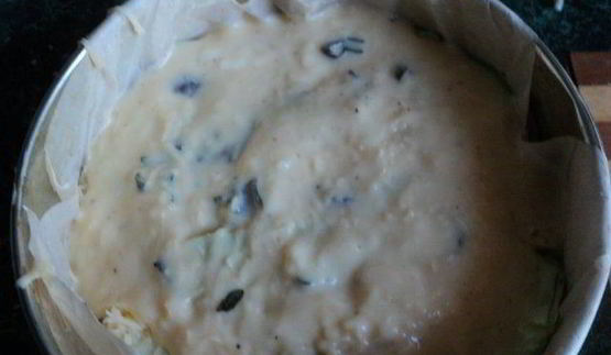 вегетарианская лазанья с кабачками