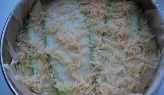 вегетарианская лазанья с кабачками