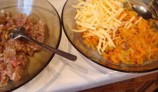 фаршированные макароны-ракушки