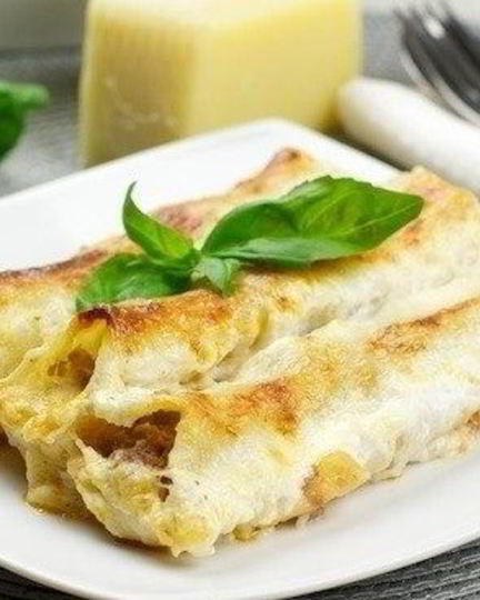 Рецепт каннеллонь с фаршем