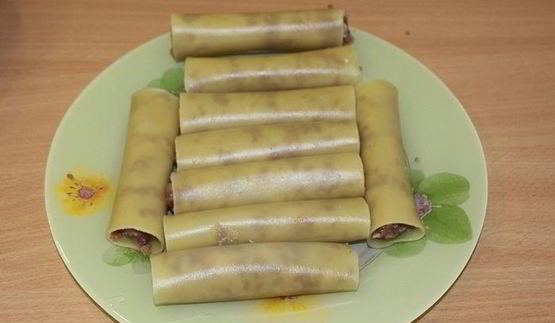 каннеллони с тыквенным соусом