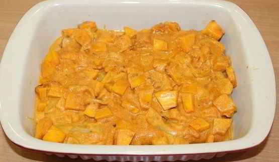 каннеллони с тыквенным соусом