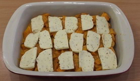 каннеллони с тыквенным соусом