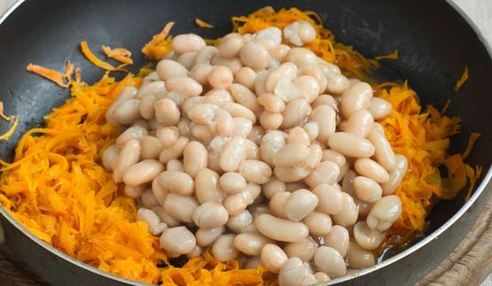 макароны с фасолью