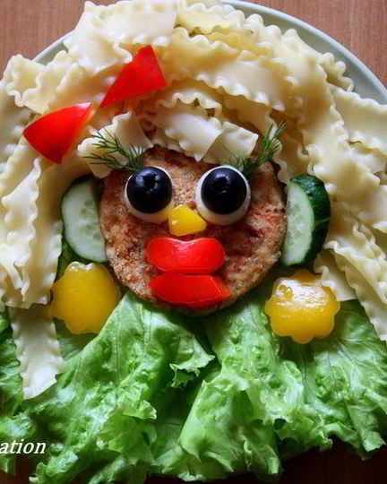 Рецепт макарон с котлеткой