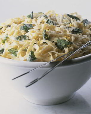 Макароны с творогом