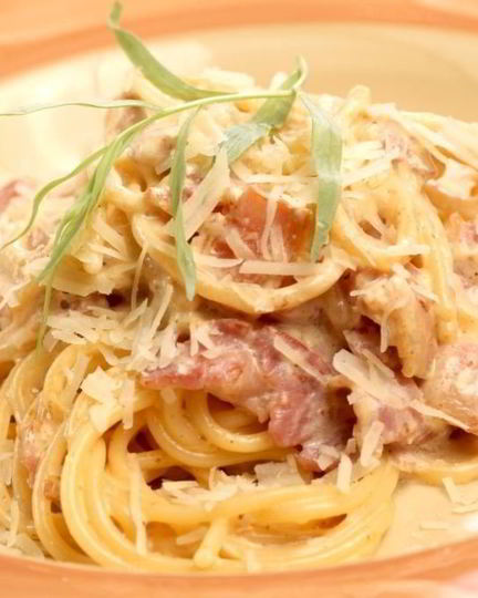 Рецепт паста карбонара pasta alla carbonara